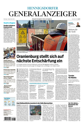 Cover of Hennigsdorfer Generalanzeiger