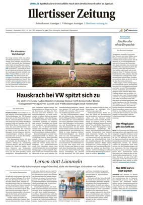 Cover of Illertisser Zeitung