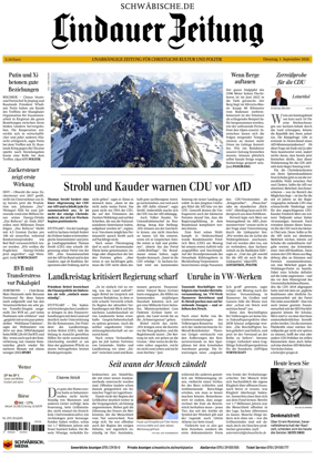 Cover of Lindauer Zeitung