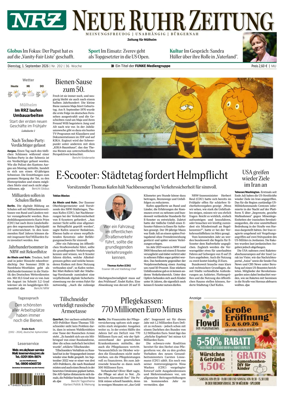 Cover of Neue Rhein Zeitung (Mulheim an der Ruhr)