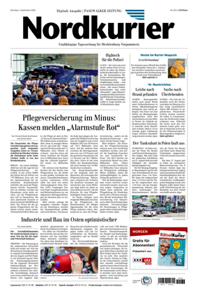 Cover of Pasewalker Zeitung