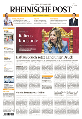Cover of Rheinische Post Mettmann