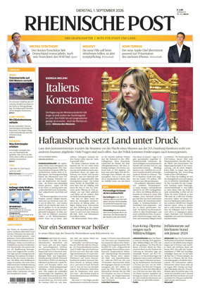 Cover of Rheinische Post - Xanten and Moers