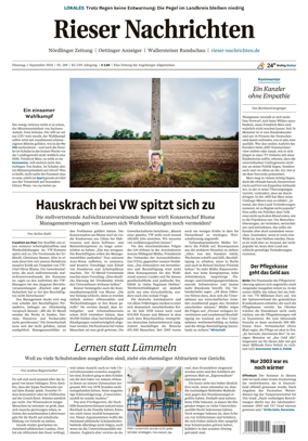 Cover of Rieser Nachrichten
