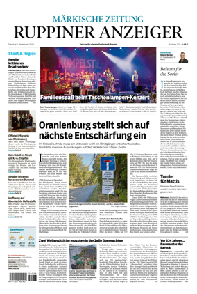 Cover of Ruppiner Anzeiger