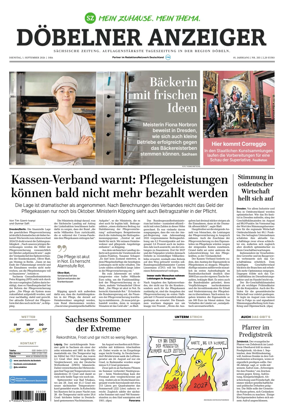 Cover of Sachsische Zeitung (Dobeln)