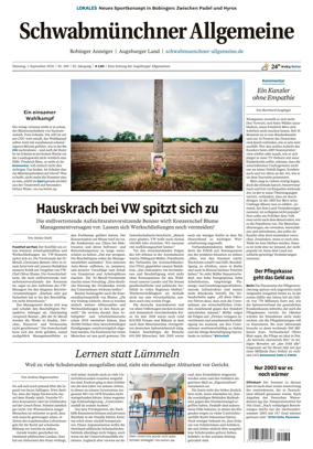 Cover of Schwabmunchner Allgemeine