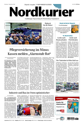 Cover of Vorpommern Kurier (Anklam)