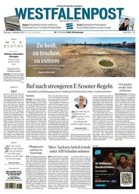 Cover of Westfalenpost (Menden)