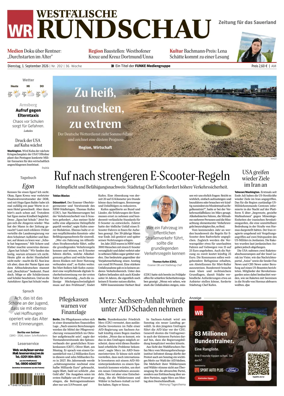 Cover of Westfalische Rundschau (Arnsberg)