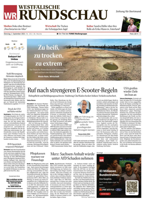 Cover of Westfalische Rundschau (Dortmund-Sud II)