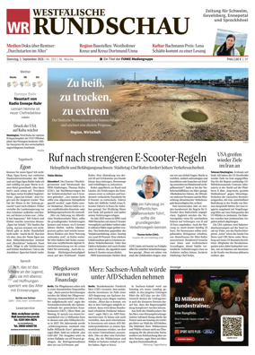 Cover of Westfalische Rundschau (Ennepetal)