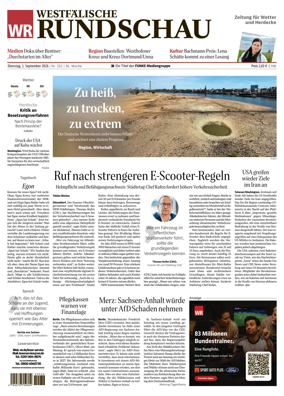 Cover of Westfalische Rundschau (Wetter)