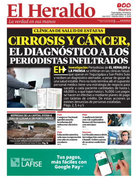 Cover of Diario El Heraldo
