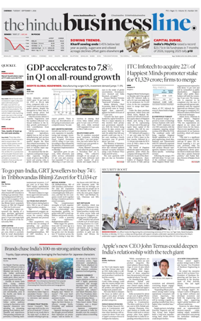 Cover of BusinessLine (Chennai)