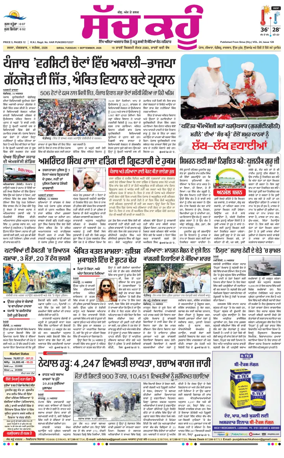 Cover of Sach Kahoon Punjabi