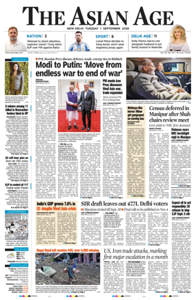 Cover of The Asian Age