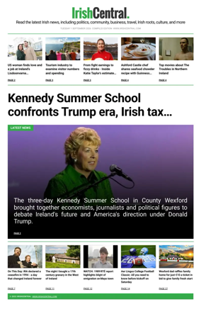 Cover of Irish Central