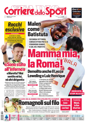 Cover of Corriere dello Sport (Roma)