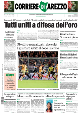 Cover of Corriere di Arezzo