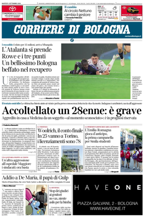 Cover of Corriere di Bologna