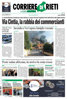 Cover of Corriere di Rieti