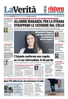 Cover of La Verita (Italia)