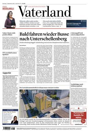 Cover of Liechtensteiner Vaterland