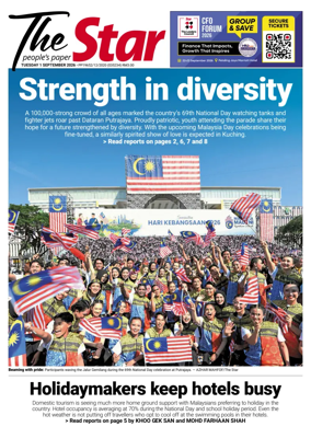 Cover of The Star Malaysia