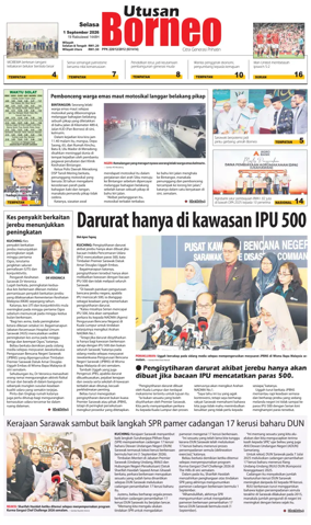Cover of Utusan Borneo (Sarawak)