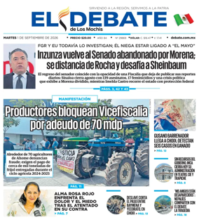 Cover of El Debate de Los Mochis