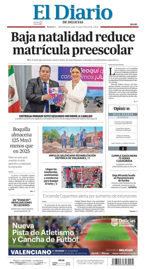 Cover of El Diario de Delicias