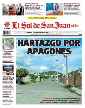 Cover of El Sol de San Juan del Rio