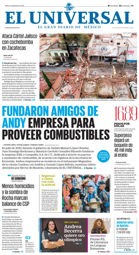 Cover of El Universal