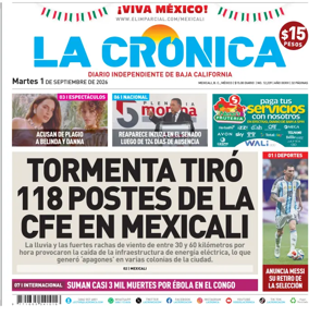 Cover of La Cronica