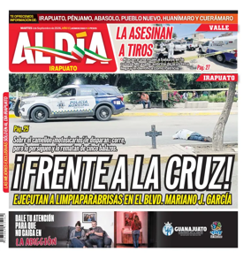 Cover of Periodico Al Dia (Irapuato)