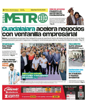 Cover of Publimetro Guadalajara