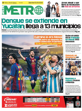 Cover of Publimetro Merida