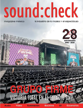 Cover of sound:check magazine mexico