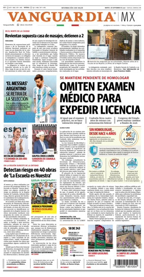 Cover of Vanguardia