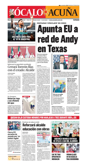 Cover of Zocalo Acuna