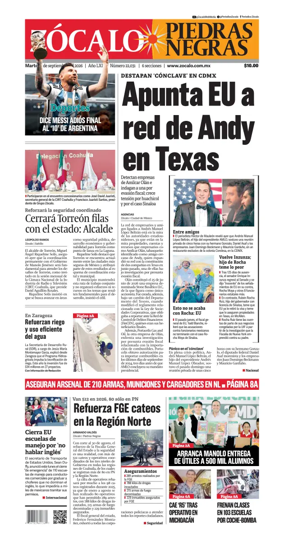 Cover of Zocalo Piedras Negras