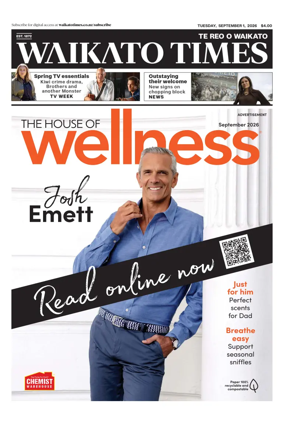 Cover of Waikato Times