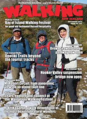 Cover of Walking New Zealand