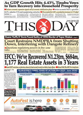 Cover of THISDAY