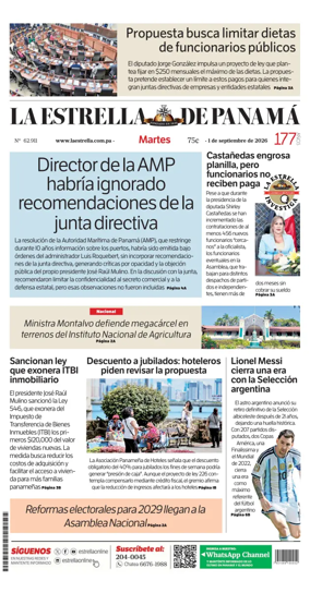Cover of La Estrella de Panama