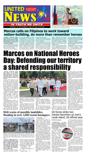 Cover of United News - English Edition