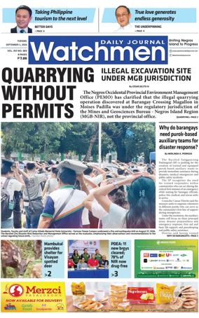 Cover of Watchmen Daily Journal