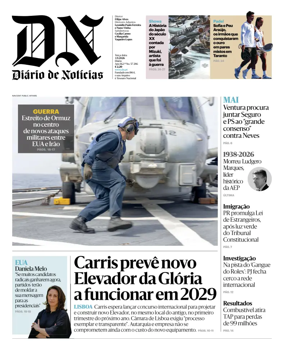 Cover of Diario de Noticias