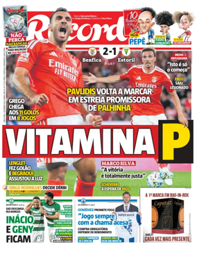 Cover of Record (Portugal)